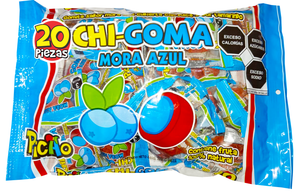 Chi-Goma Mora Azul 20 Pzas.