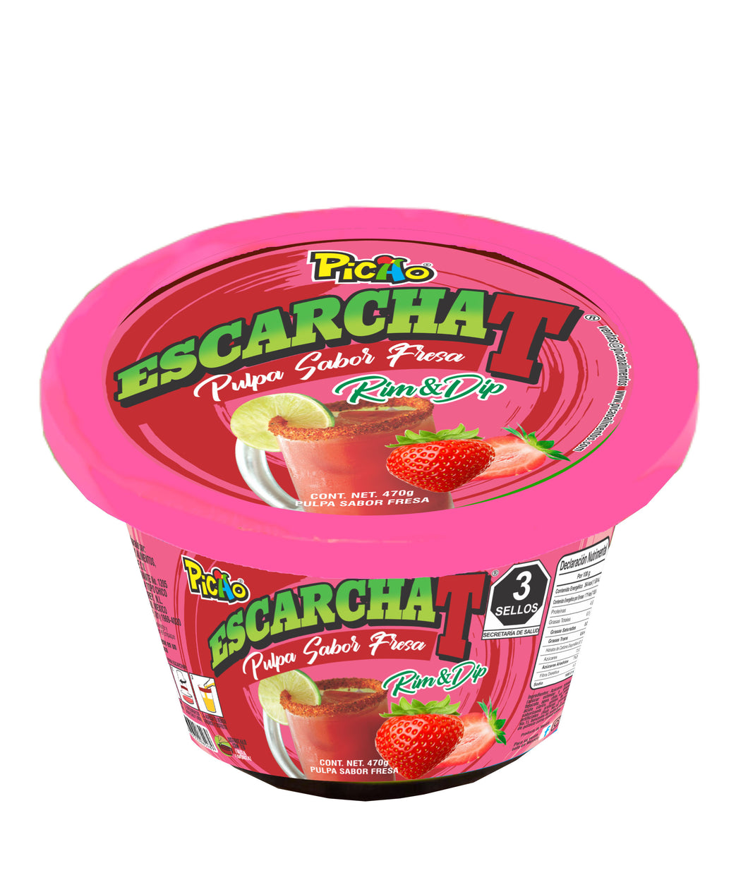 EscarchaT Fresa 470g.