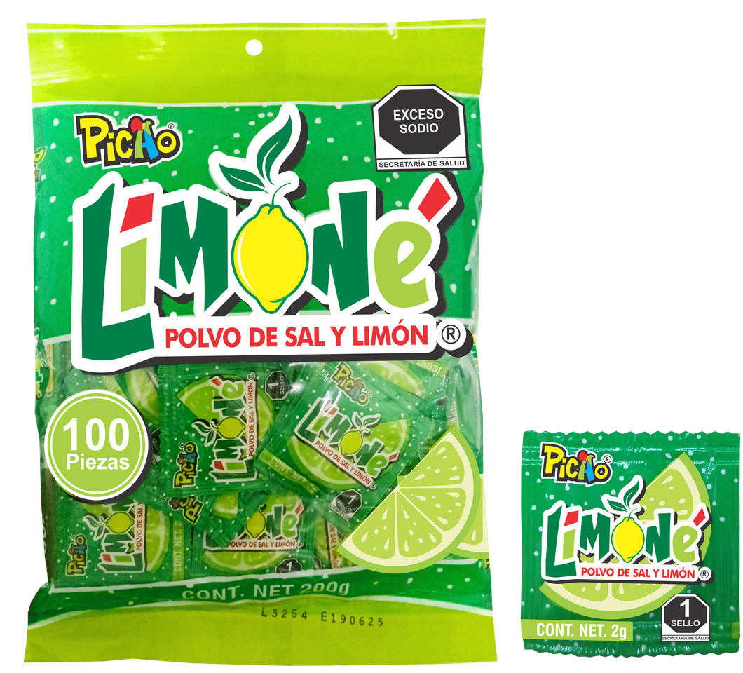 Limone sal y limon 100 pzas.