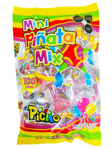 Mini Piñata Mix 100 Pzas.